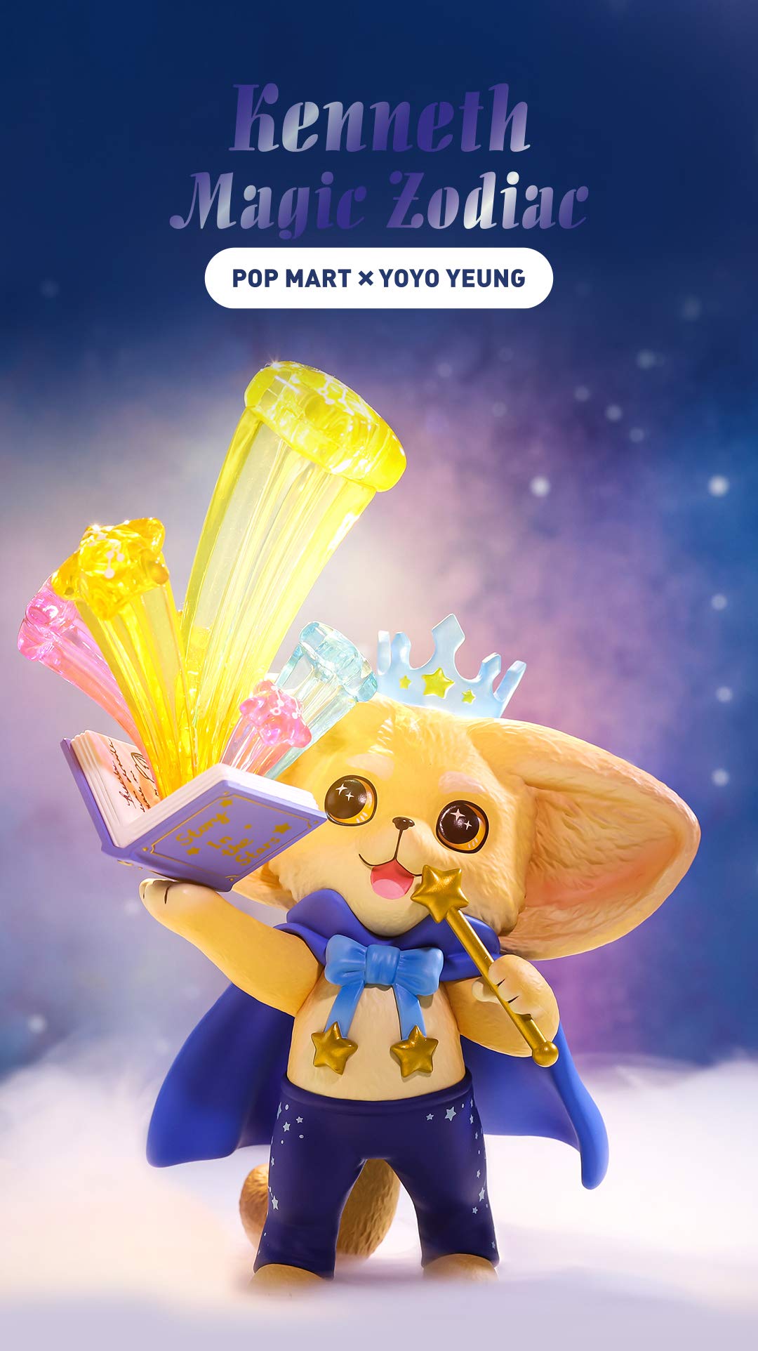 POP MART Kenneth Magic Zodiac フィギュア POP! MART THE KENNETH FOX Magic of Zodiac Sign : Amazon.sg: Toys